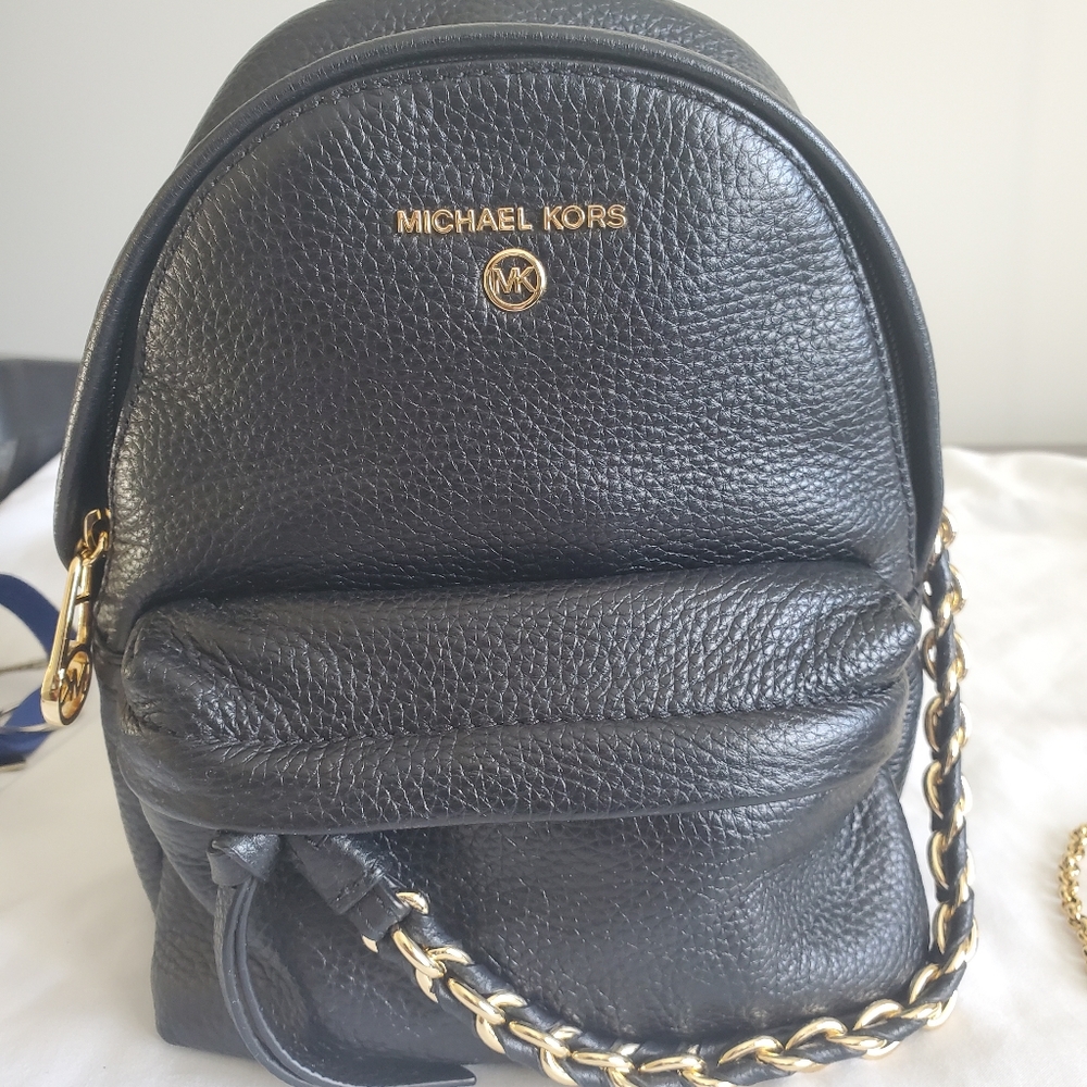MK leather mini backpack